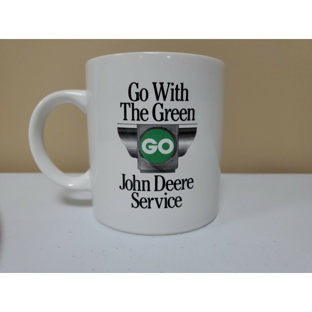 John Deere Service Coffee Mug Model D Tractor 1924-1953 Go With The Green Cup